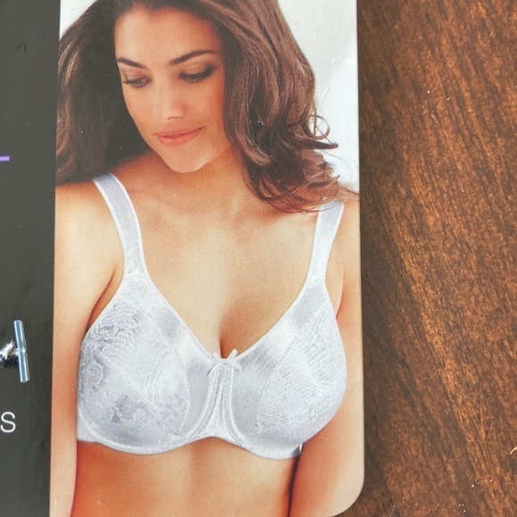 NEW BALI SATIN TRACINGS MINIMIZER WHITE SIZE 40C COMFORT STRAP UNDERWIRE - Picture 1 of 9